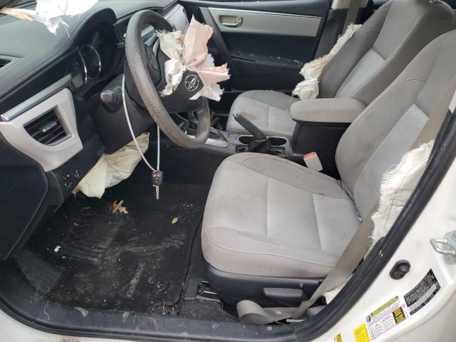 2T1BURHE4GC621162 - 2016 TOYOTA COROLLA L WHITE photo 7