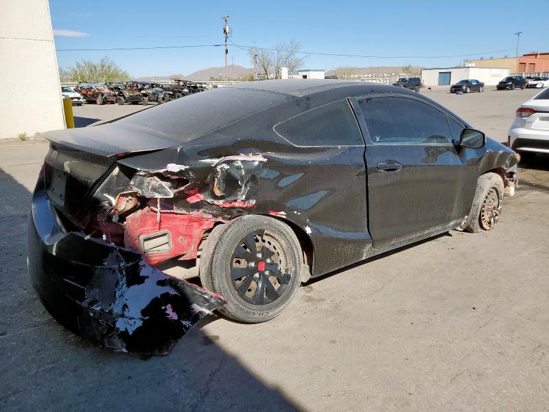 2HGFG3B52CH562225 - 2012 HONDA CIVIC LX BLACK photo 3