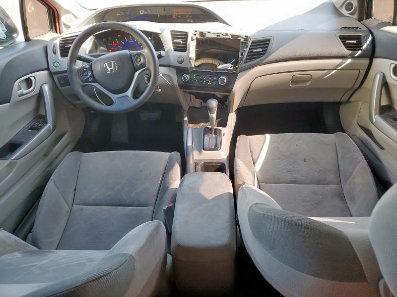 2HGFG3B52CH562225 - 2012 HONDA CIVIC LX BLACK photo 8