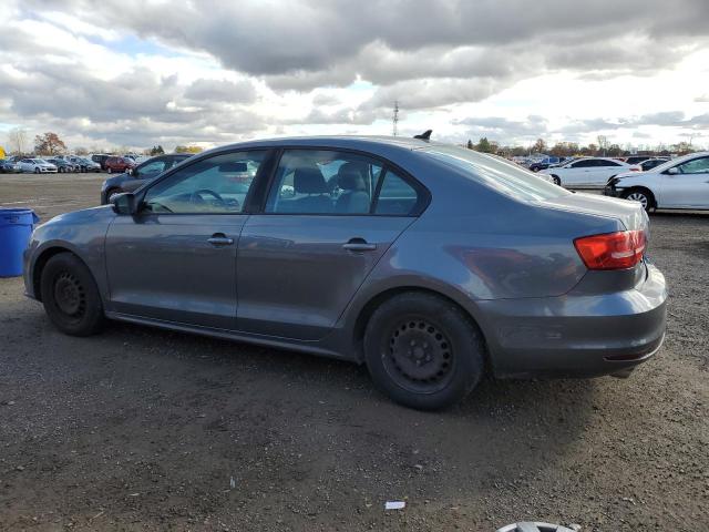 3VW2K7AJ5FM340363 - 2015 VOLKSWAGEN JETTA BASE GRAY photo 2