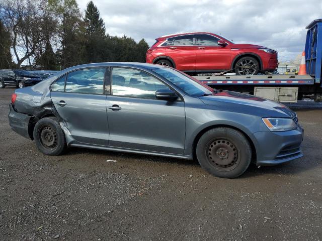 3VW2K7AJ5FM340363 - 2015 VOLKSWAGEN JETTA BASE GRAY photo 4
