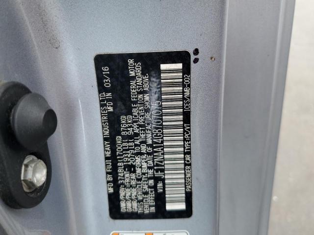 JF1ZNAA14G8707075 - 2016 TOYOTA SCION FR-S SILVER photo 12