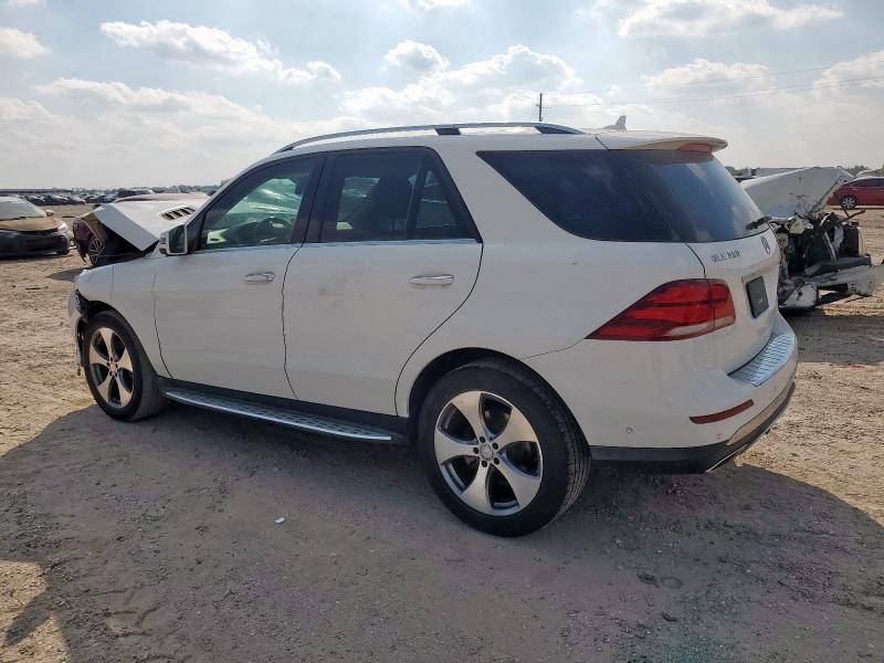 4JGDA5JB9GA784528 - 2016 MERCEDES-BENZ GLE 350 WHITE photo 2