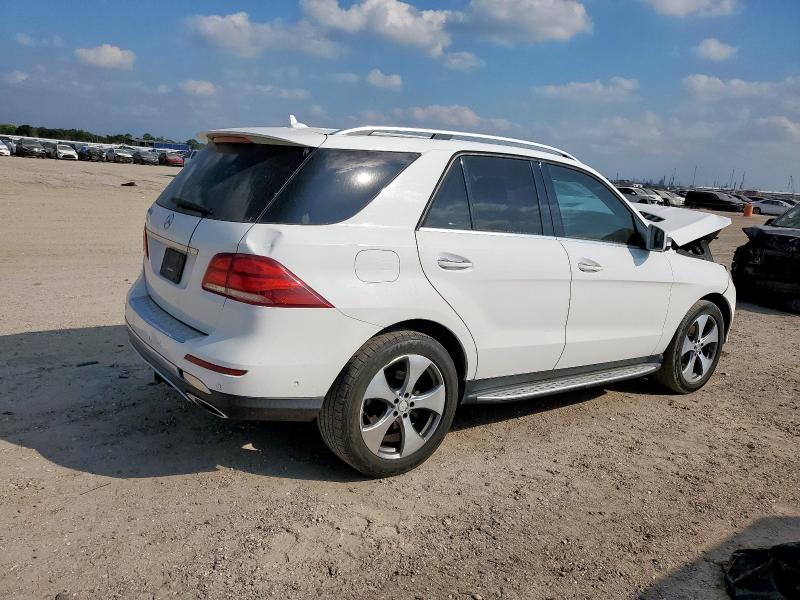 4JGDA5JB9GA784528 - 2016 MERCEDES-BENZ GLE 350 WHITE photo 3