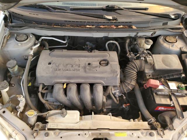 1NXBR32E96Z736408 - 2006 TOYOTA COROLLA CE ვერცხლისფერი ფოტო 11