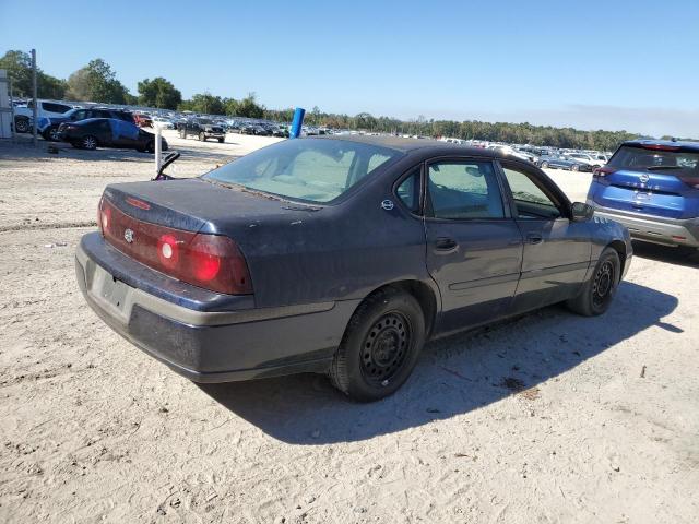 2G1WF55E429134571 - 2002 CHEVROLET IMPALA BLUE photo 3