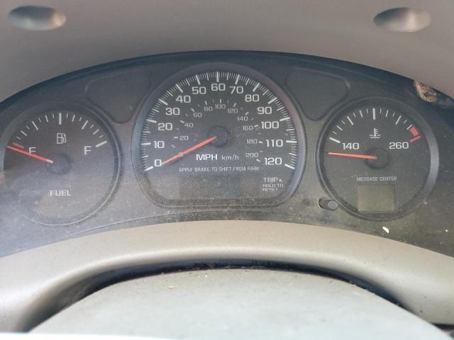 2G1WF55E429134571 - 2002 CHEVROLET IMPALA BLUE photo 9