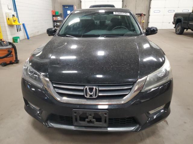 1HGCR2F85DA028261 - 2013 HONDA ACCORD EXL Schwarz Foto 5