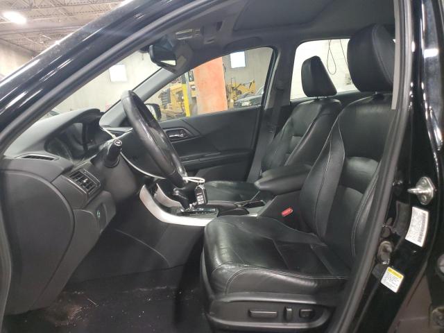 1HGCR2F85DA028261 - 2013 HONDA ACCORD EXL Schwarz Foto 7