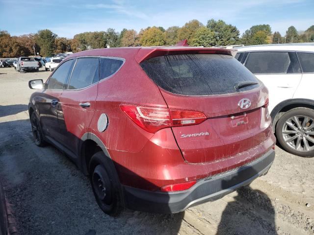 5XYZTDLB4GG329596 - 2016 HYUNDAI SANTA FE S RED photo 2