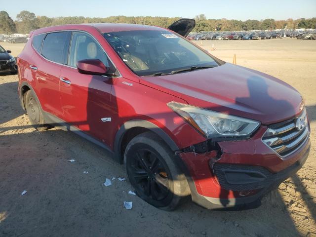 5XYZTDLB4GG329596 - 2016 HYUNDAI SANTA FE S RED photo 4