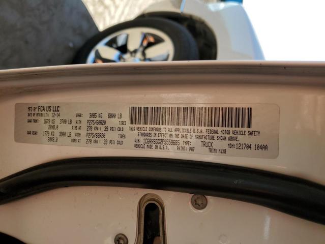 1C6RR6GG2FS559685 - 2015 RAM 1500 SLT WHITE photo 12