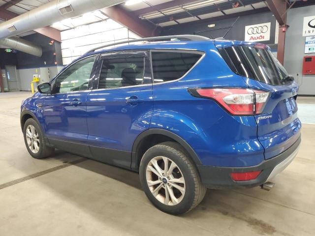 1FMCU9GD9JUC56867 - 2018 FORD ESCAPE SE Көк фото 2