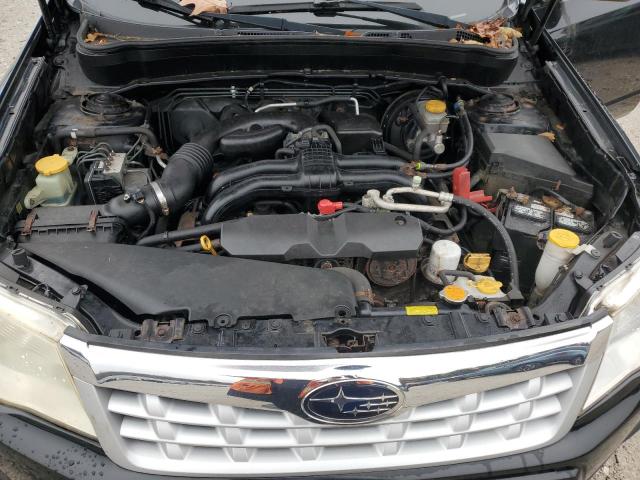 JF2SHABC7CH409845 - 2012 SUBARU FORESTER 2.5X BLACK photo 12