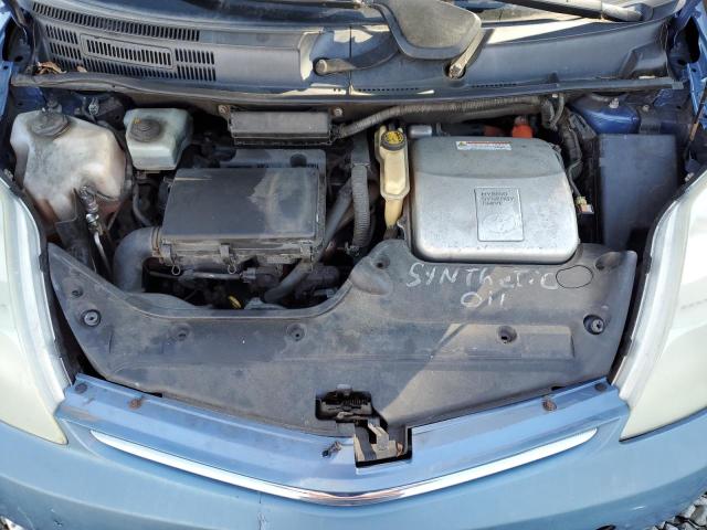 JTDKB20U877596056 - 2007 TOYOTA PRIUS BLUE photo 11