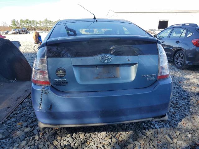 JTDKB20U877596056 - 2007 TOYOTA PRIUS BLUE photo 6