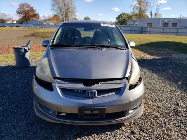 JHMGD38628S034601 - 2008 HONDA FIT SPORT SILVER photo 5