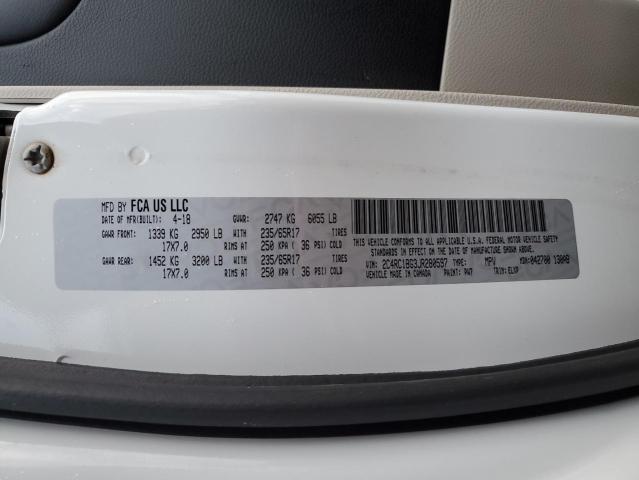 2C4RC1BG3JR280597 - 2018 CHRYSLER PACIFICA TOURING L 白色 照片 13