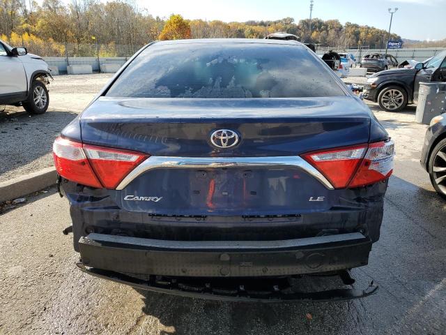 4T4BF1FK2FR445462 - 2015 TOYOTA CAMRY LE BLUE photo 6