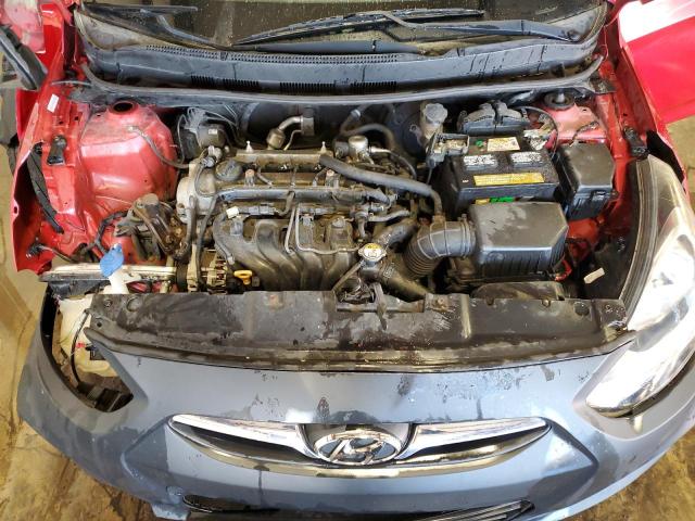 KMHCU5AE5DU104485 - 2013 HYUNDAI ACCENT GLS Қызыл фото 11