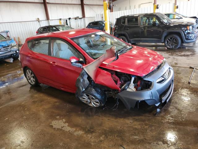 KMHCU5AE5DU104485 - 2013 HYUNDAI ACCENT GLS Қызыл фото 4