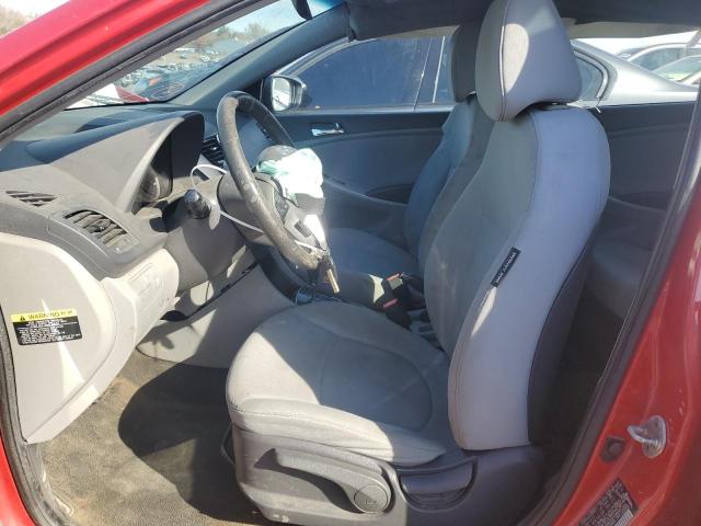 KMHCU5AE5DU104485 - 2013 HYUNDAI ACCENT GLS Қызыл фото 7