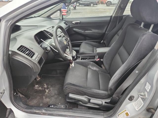 2HGFA16649H336513 - 2009 HONDA CIVIC LX-S SILVER photo 7