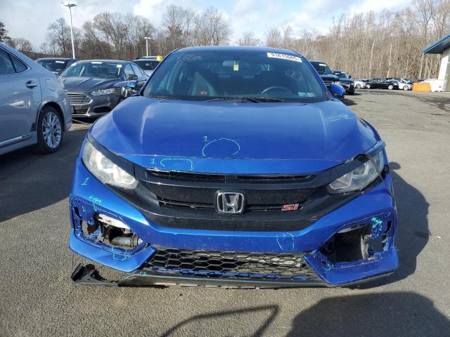 2HGFC1E53JH702579 - 2018 HONDA CIVIC SI BLUE photo 5