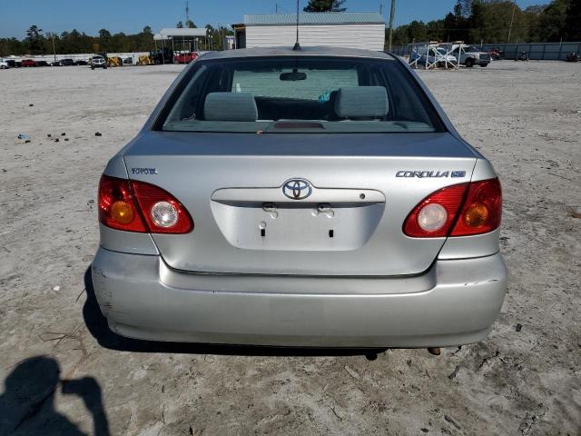 1NXBR32E23Z000552 - 2003 TOYOTA COROLLA CE ვერცხლისფერი ფოტო 6