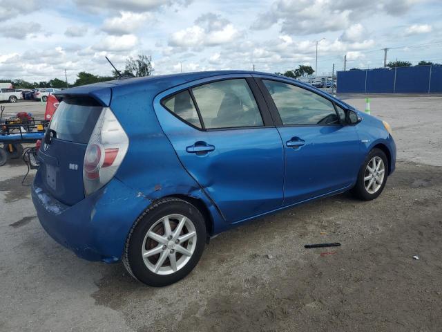 JTDKDTB36D1041318 - 2013 TOYOTA PRIUS C 蓝色 照片 3