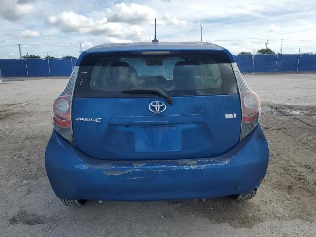 JTDKDTB36D1041318 - 2013 TOYOTA PRIUS C 蓝色 照片 6
