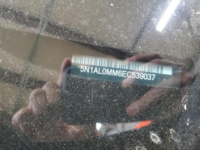 5N1AL0MM6EC539037 - 2014 INFINITI QX60 შავი ფოტო 13