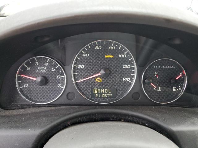 1G1ZT51886F277722 - 2006 CHEVROLET MALIBU LT SILVER photo 9