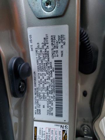 JTEBT14R858025831 - 2005 TOYOTA 4RUNNER SR5 金色 照片 13