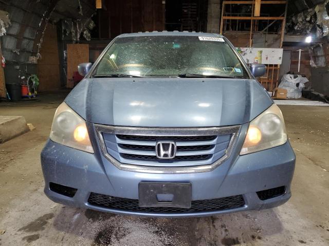 5FNRL3H78AB088672 - 2010 HONDA ODYSSEY EXL BLUE photo 5