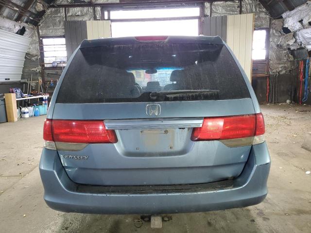 5FNRL3H78AB088672 - 2010 HONDA ODYSSEY EXL BLUE photo 6