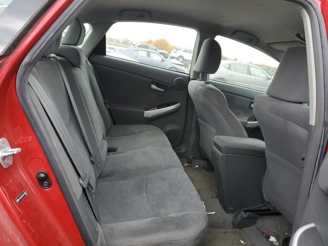 JTDKN3DU0A1008829 - 2010 TOYOTA PRIUS RED photo 10