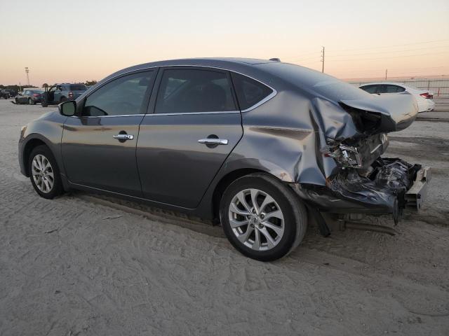 3N1AB7AP2KY274749 - 2019 NISSAN SENTRA S 灰色 照片 2