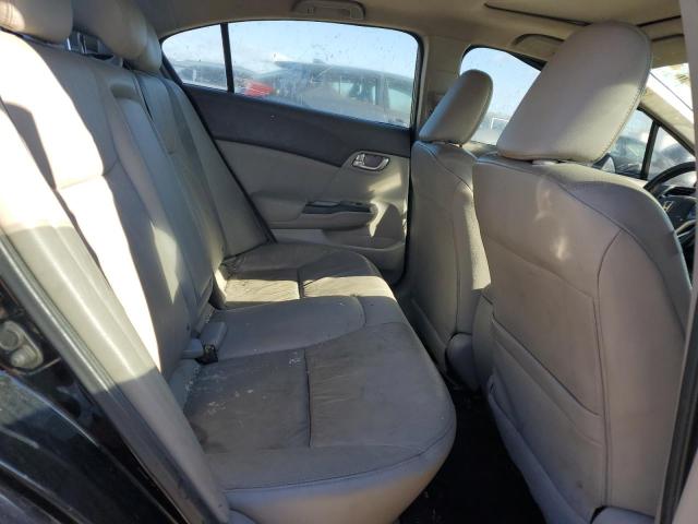 19XFB2F97CE337783 - 2012 HONDA CIVIC EXL Czarny zdjęcie 10