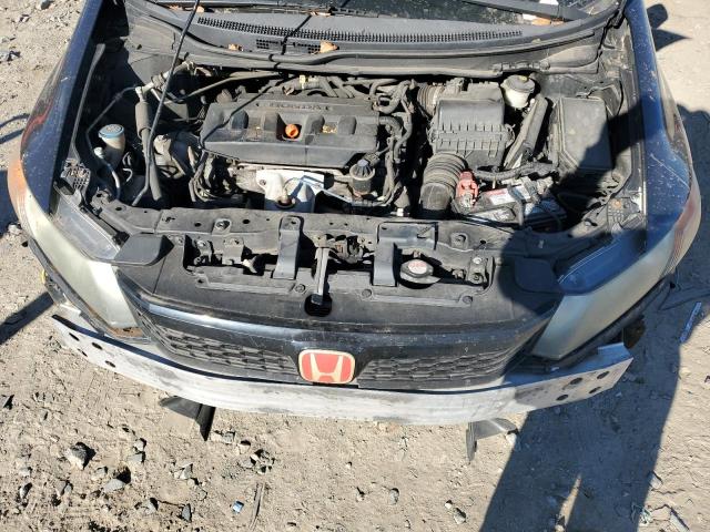 19XFB2F97CE337783 - 2012 HONDA CIVIC EXL Czarny zdjęcie 11