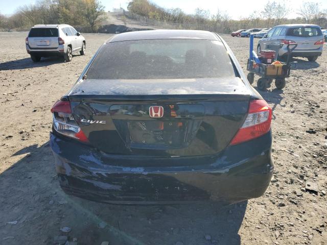 19XFB2F97CE337783 - 2012 HONDA CIVIC EXL Czarny zdjęcie 6