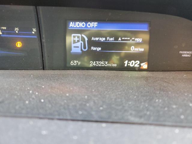 19XFB2F97CE337783 - 2012 HONDA CIVIC EXL Czarny zdjęcie 9