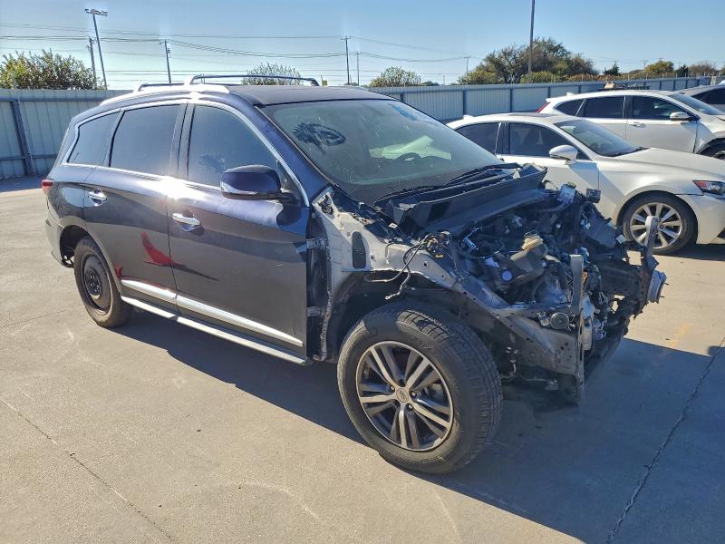 5N1DL0MN4JC507767 - 2018 INFINITI QX60 BLUE photo 4