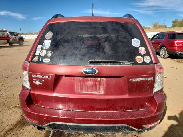 JF2SHBFC4BH728716 - 2011 SUBARU FORESTER LIMITED წითელი ფოტო 6
