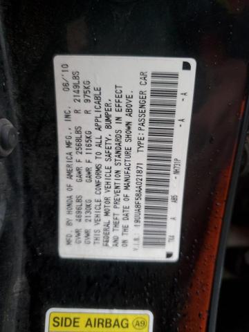 19UUA8F58AA021871 - 2010 ACURA TL BLACK photo 12