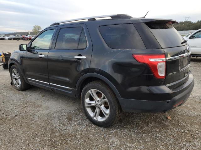 1FMHK8F89BGA33285 - 2011 FORD EXPLORER LIMITED BLACK photo 2