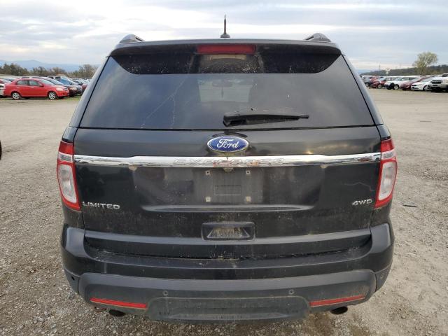 1FMHK8F89BGA33285 - 2011 FORD EXPLORER LIMITED BLACK photo 6