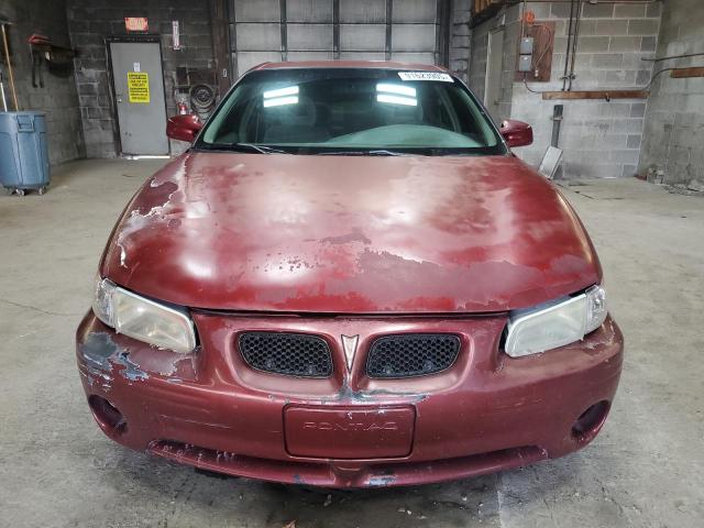 1G2WK52J21F171827 - 2001 PONTIAC GRAND PRIX SE 红色 照片 5