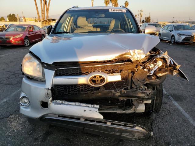 2T3YK4DV2BW009940 - 2011 TOYOTA RAV4 LIMITED ვერცხლისფერი ფოტო 5