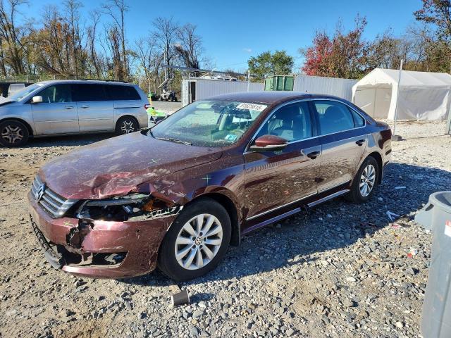 2012 VOLKSWAGEN PASSAT S, 